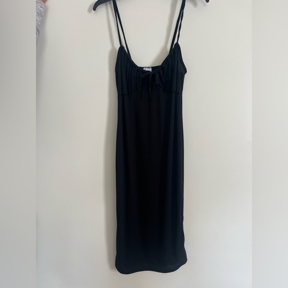 Black Spaghetti Strap Dress